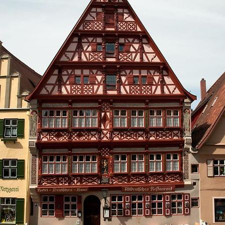 Hotel Deutsches Haus Dinkelsbühl Exterior foto