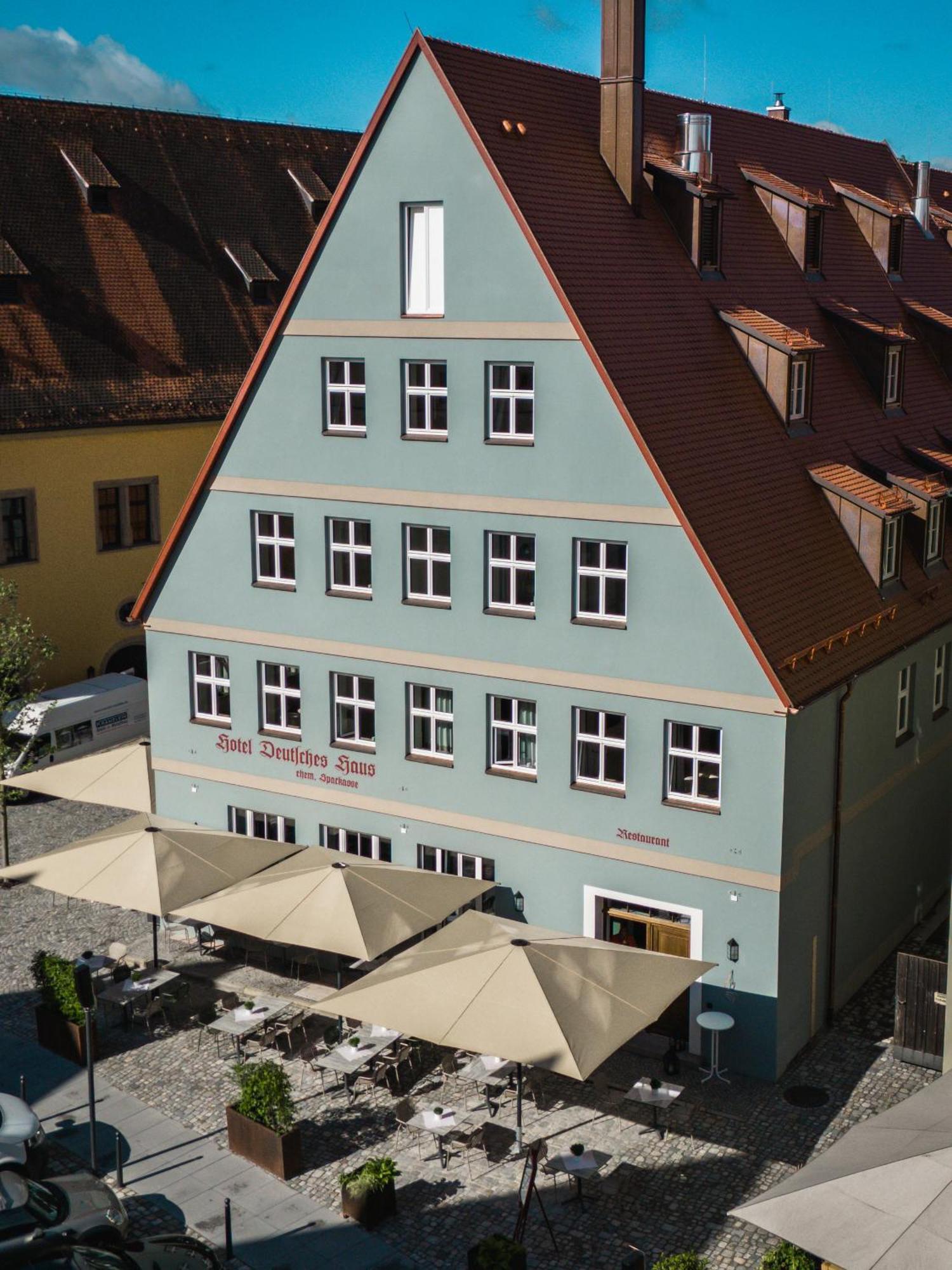 Hotel Deutsches Haus Dinkelsbühl Exterior foto